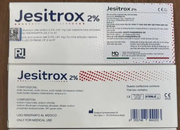 JESITROX giúp làm ổn định độ nhớt của dịch khớp