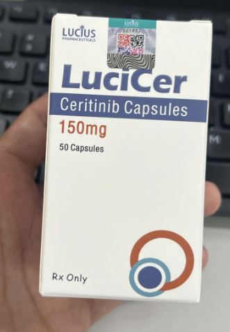 Thuốc LuciCer 150mg hộp 50 viên điều trị ung thư phổi