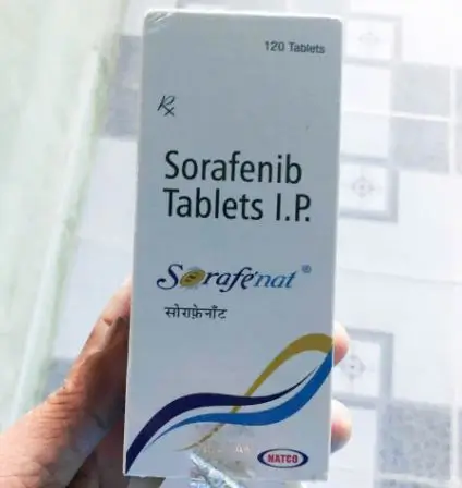 Thuốc Sorafenib Tablets IP 200mg Sorafenat trị ung thư