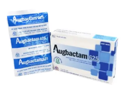 Augbactam 625mg hộp 10 viên nén Mekophar