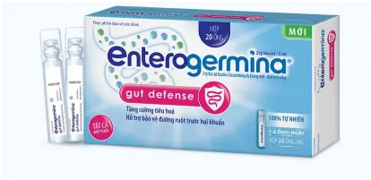 Enterogermina gut defense 2 tỷ bào tử/5ml hộp 20 ống x 5ml Sanofi