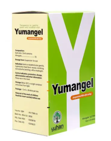 Yumangel Almagat 1g hộp 20 gói x 15ml Yuhan