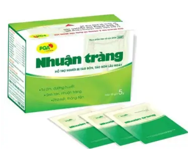 Cốm Nhuận Tràng PQA hỗ trợ người bị táo bón (25 gói x 5g)