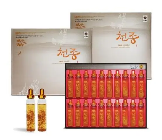 NƯỚC UỐNG CHIẾT XUẤT RỄ SÂM NÚI CHUNJONG DEEP MOUNTAIN WILD GINSENG CULTURES (20ml x 20 lọ) 