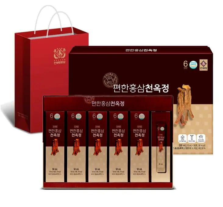 NƯỚC UỐNG HỒNG SÂM KOREAN RED GINSENG HERB EASY (10g x 30 gói)/ hộp