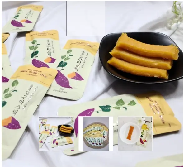 THANH KHOAI LANG NGỌT HÀN QUỐC 20g - 촉촉고구마스틱