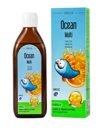 Thực phẩm bảo vệ sức khỏe: OCEAN ORANGE FLAVORED FISH OIL