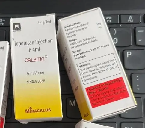 Thuốc Calbitin (Topotecan Injection IP 4mg/4ml – Miracalus) điều trị ung thư