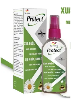 Protect xịt xua muỗi, côn trùng lọ 80ml Giga Đức