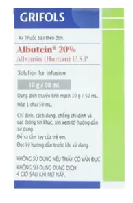 Thuốc tiêm Grifols Albutein 20% 50ml