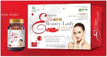 Vitamin E Đỏ Natura – Beauty Lady (Lycopen Skin, Evening Prime Oil)