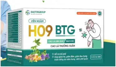 H09 BTG - Viên Ngậm ho 