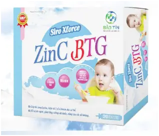 SIRO XFORCE – ZINC BTG bổ sung kẽm và 1 số vitamin