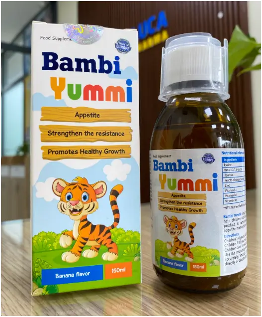 Bambi Yummi Hỗ Trợ Trẻ Ăn Ngon, Tăng Đề Kháng