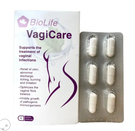 BIOLIFE VAGICARE – Đặt lợi khuẩn, chống viêm nhiễm