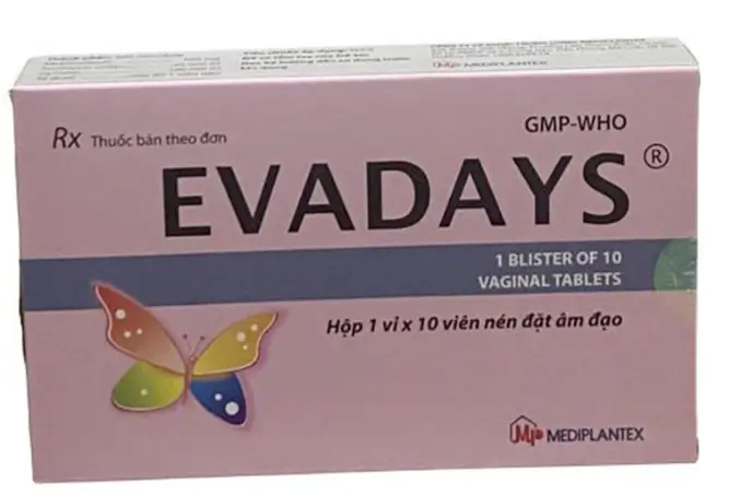 EVADAYS Công ty CP dược trung ương Mediplantex sản xuất
