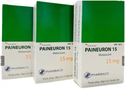 PAINEURON 15 mg Công ty cổ phần dược phẩm trung ương 1-PHARBACO sản xuất