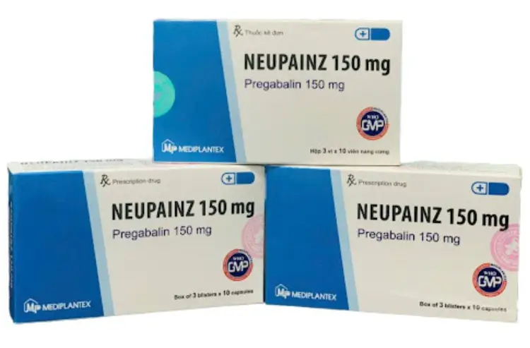 NEUPAINZ 150 mg sản xuất bởi công ty cổ phần dược trung ương Mediplantex