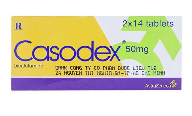 Thuốc ung thư tuyến tiền liệt Casodex 50mg 28 Viên