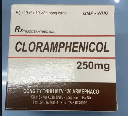 Thuốc Cloramphenicol điều trị những nhiễm khuẩn nặng do vi khuẩn nhạy cảm