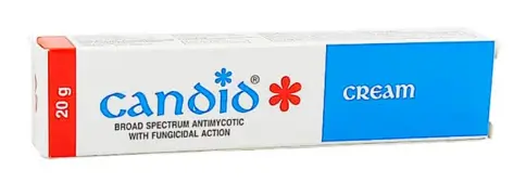 Kem bôi Candid Cream Glenmark điều trị nấm da chân, nấm da đùi (20g)