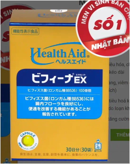 Men Vi Sinh Bifina EX Hộp 30 GÓI