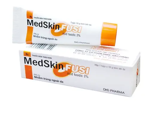 Kem bôi da MedSkin FUSI 2% DHG Pharma điều trị nhiễm trùng ngoài da (10g)