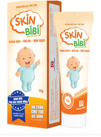 Kem bôi da trẻ em Skin BiBi Nam Hà Pharma chống hăm, khô da, mẩn ngứa (10g)