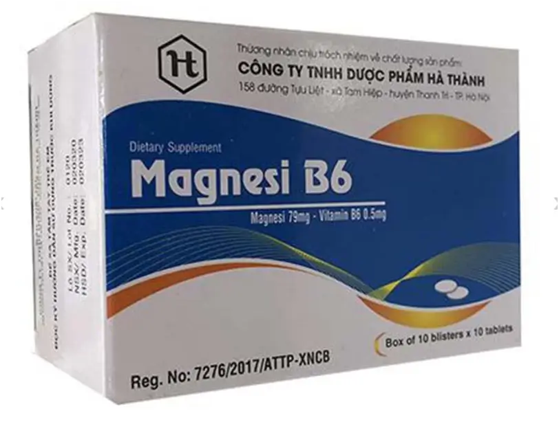 Magnesi B6 Hà Thành bổ sung vitamin