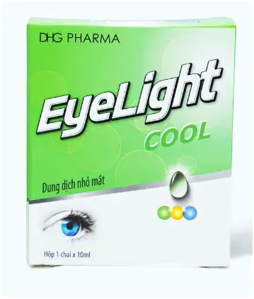 Thuốc nhỏ mắt Eyelight Cool làm mát, giữ ẩm cho mắt, ngăn ngừa cận thị tiến triển (chai 10ml)