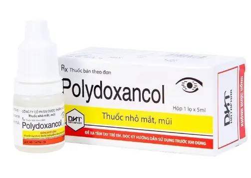 Thuốc nhỏ mắt, mũi Polydoxancol Hataphar điều trị viêm nhiễm mắt và mũi (5ml)