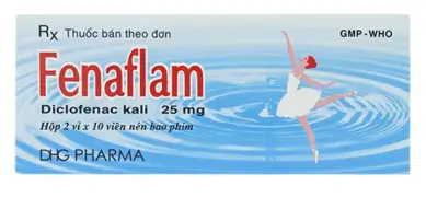 Thuốc Fenaflam DHG điều trị các tình trạng viêm đau cấp tính (2 vỉ x 10 viên)