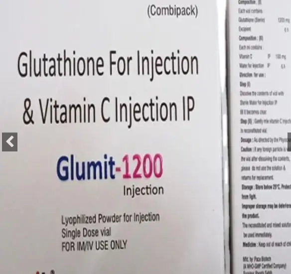 Thuốc Glumit-1200 Injection giúp chống oxy hóa giải độc gan