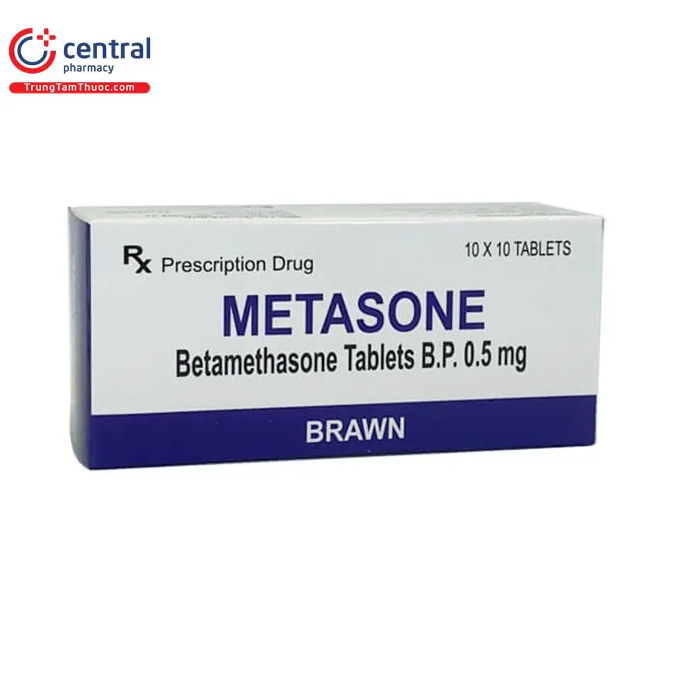 Metasone điều trị bệnh thấp khớp, lupus ban đỏm hen phế quản mạn, viêm mũi, viêm phế quản, viêm da dị ứng,...