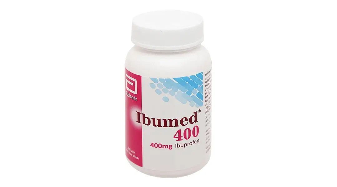 Ibumed 400 thuốc giảm đau, hạ sốt, kháng viêm lọ 200 viên