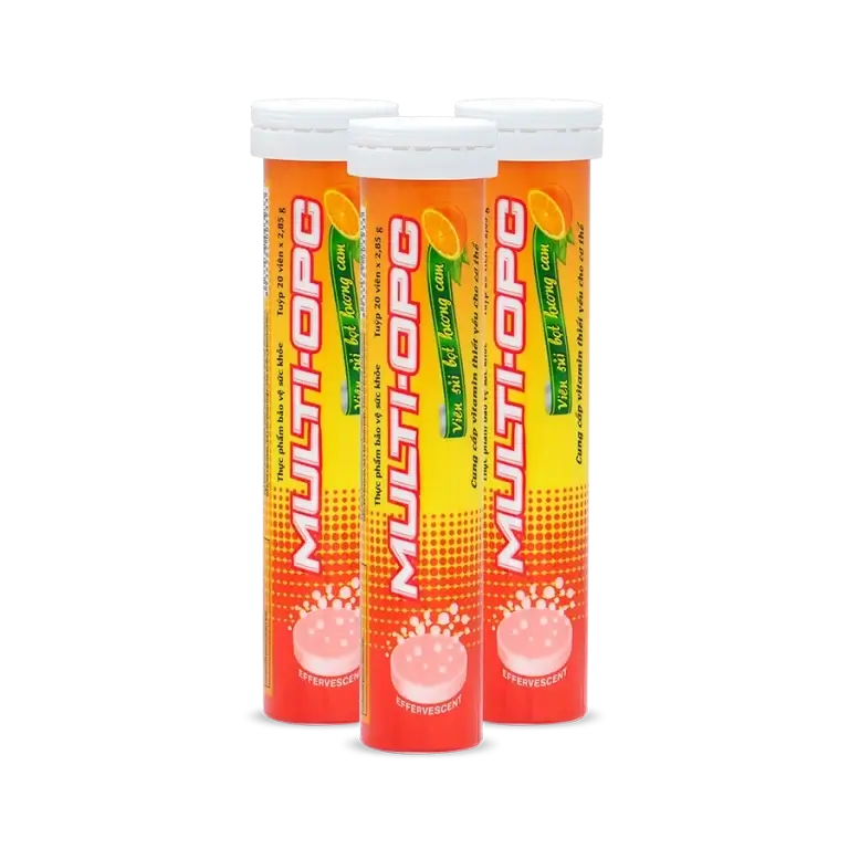 MULTI-OPC VIÊN SỦI BỌT HƯƠNG CAM