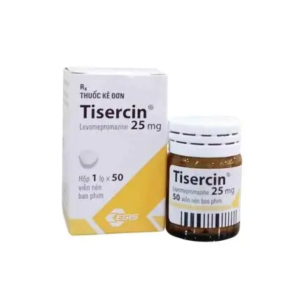 Thuốc Tisercin (25mg) - Điều trị rối loạn tâm thần