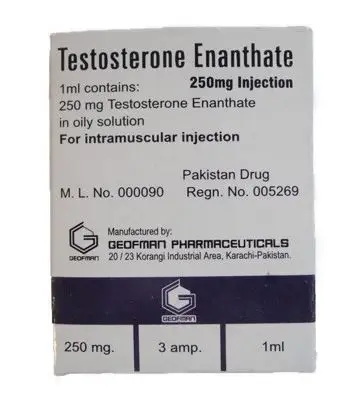 Thuốc Testosterone Enanthate 250mg Injection hỗ trợ điều trị rối loạn chức năng sinh lý