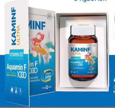 Kaminf Ultra Vitamin D3 Aquamin F 1000 ngăn ngừa loãng xương