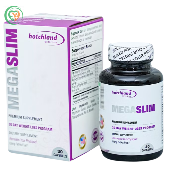Viên uống Hotchland MegaSlim hỗ trợ giảm cân an toàn hiệu quả 