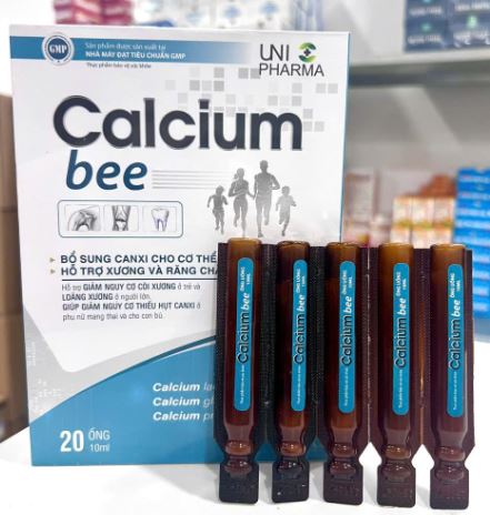 Calcium Bee giúp bổ sung canxi cho cơ thể