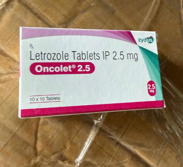 Thuốc Oncolet 2.5mg điều trị ung thư vú