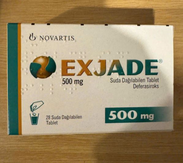 Thuốc Exjade 500 điều trị chứng nhiễm haemosiderin do truyền máu