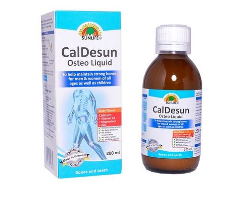 SIRO CALDESUN OSTEO LIQUID giúp xương chắc khỏe