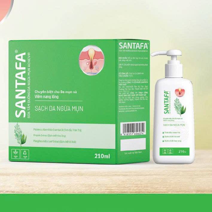 Sữa tắm dưỡng da ngừa mụn Acnevir