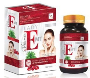 Viên uống LADY Vitamin E MT giúp chống oxy hóa