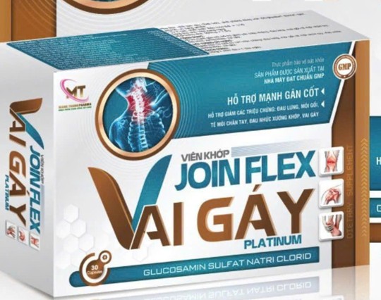 Join Flex vai gáy platinum bổ sung Canxi 