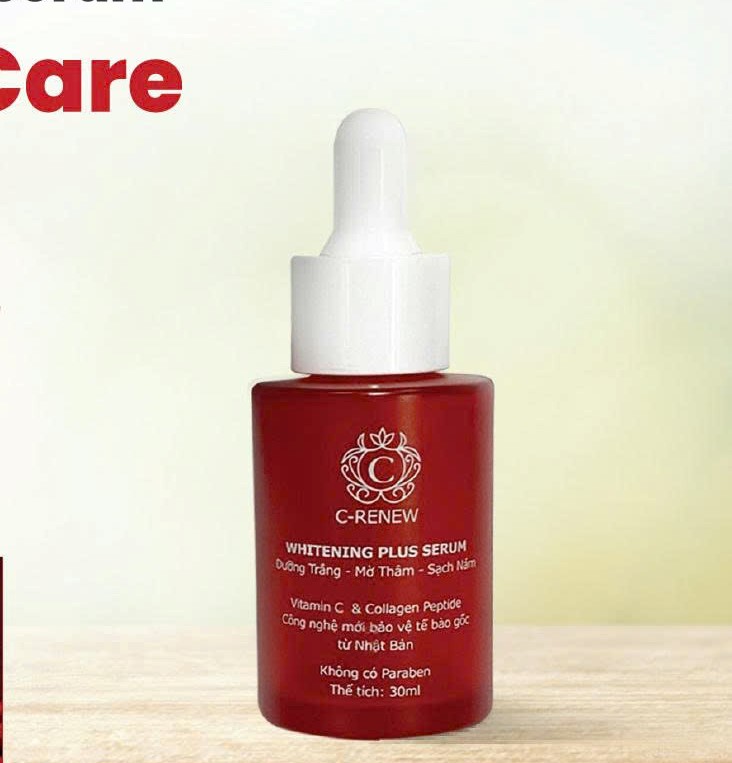 C-Collagen Whitening Plus Serum C-Renew Daily Care giúp dưỡng trắng - mờ thâm - sạch nám