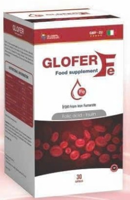 GLOFER giúp bổ sung sắt