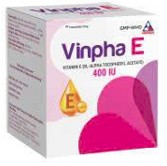 Viên uống Vinpha E điều trị và bổ sung vitamin E